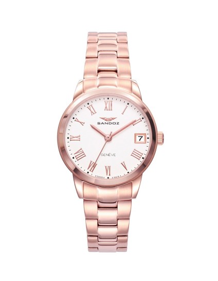Relógio Suíço Sandoz Mulher 81342-13 Elegância e Qualidade