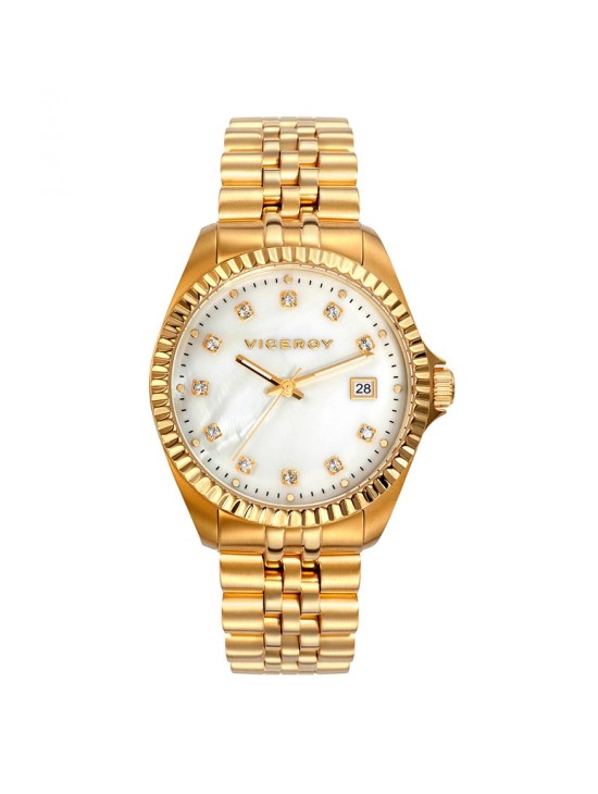 Relógio Viceroy 432254-07 Dourado - Compre Online Já!