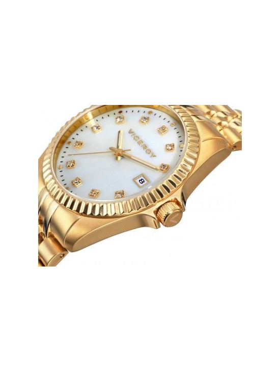 Relógio Viceroy 432254-07 Dourado - Compre Online Já!
