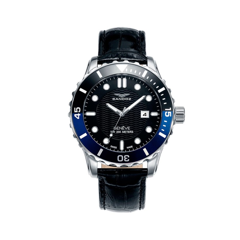 Relógio Suíço Sandoz Homem 81397-57 - Envio 24h Garantido
