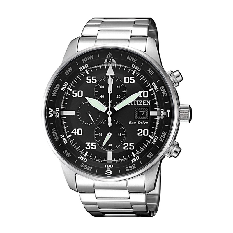 Citizen CA0690-88E Homem - Relógio Cronógrafo Aviator Eco-Drive
