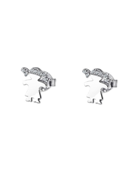 Brincos Lotus Silver LP1582-4/1 Mulher | Joyeria Parejo