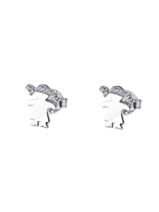 Brincos Lotus Silver LP1582-4/1 Mulher | Joyeria Parejo
