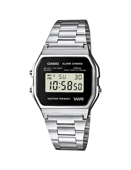 Relógio Casio A158WEA-1EF Digital Vintage | Comprar Online