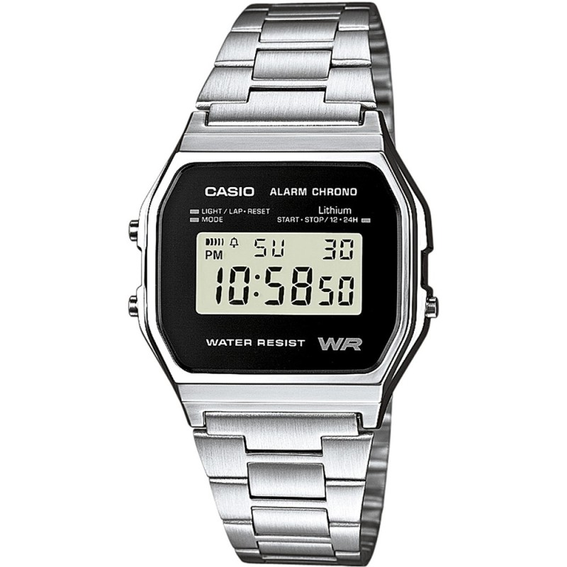 Relógio Casio A158WEA-1EF Digital Vintage | Comprar Online