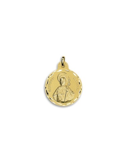 Medalha Redonda Apóstolo Santiago Ouro 18k - Compre Aqui