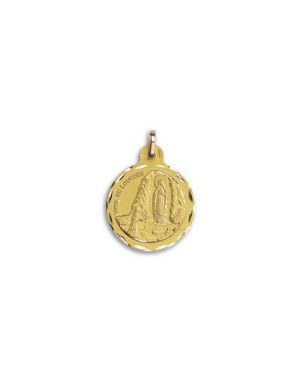 Medalha Nossa Senhora de Lourdes Ouro 18k - Compre Aqui