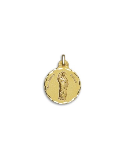 Medalha São Vicente Ferrer Ouro 18k - Comprar Online Já