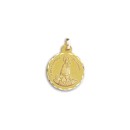 Medalha da Caridade do Cobre de Cuba de 21mm em Ouro 18k