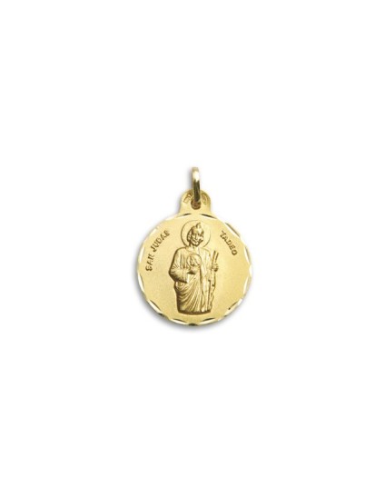 Medalha São Judas Tadeu Ouro 18k - Preço Online Exclusivo