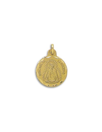 Medalha Virgem Soledade Ouro 18k - Compre Online Aqui