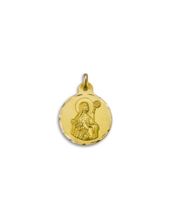 Medalha Santa Beatriz de Silva Ouro 18k - Compre Já!