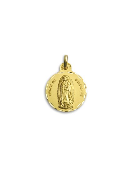 Medalha Virgem de Guadalupe Ouro 18k - Compre Já