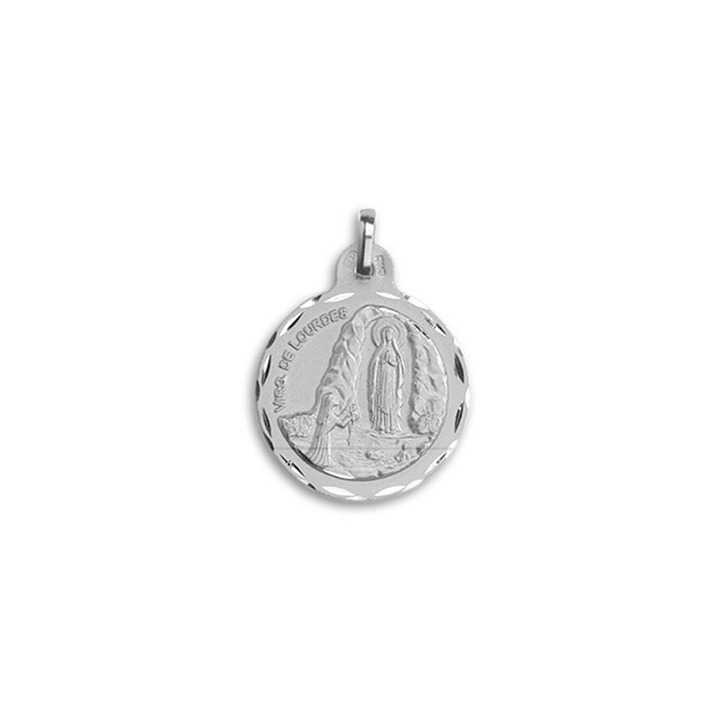 Medalha Virgem de Lourdes em Prata - Compre Online Hoje