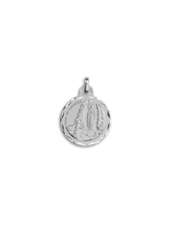 Medalha Virgem de Lourdes em Prata - Compre Online Hoje