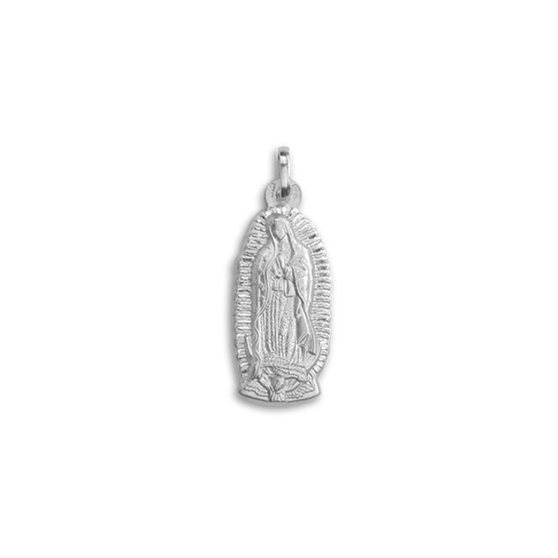 Medalha Virgem de Guadalupe México Prata | Joyería Parejo