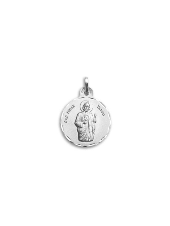 Medalha São Judas Tadeu Prata - Compre Agora com Envio Grátis