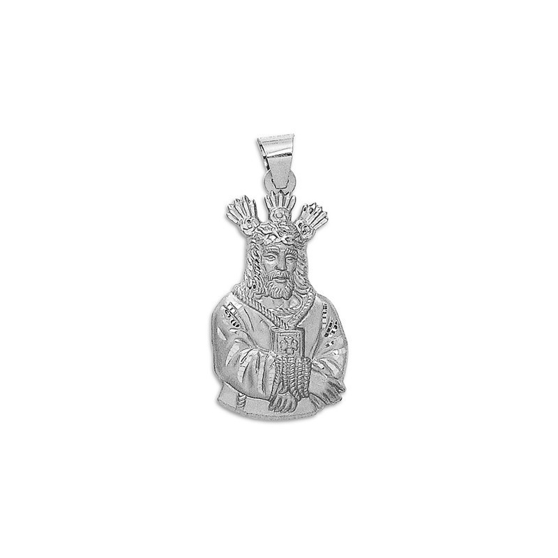 Medalha Nosso Pai Jesus Cativo Prata de Lei | Joyería Parejo