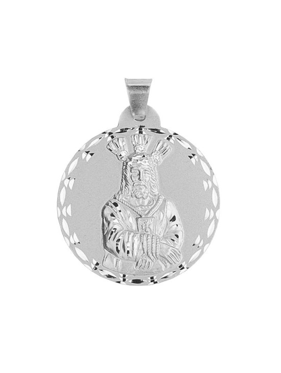 Medalla de Nuestro Padre Jesús Cautivo Plata de Ley | Joyería Parejo