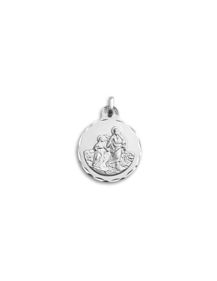 Medalha Patriarca São Joaquim em Prata - Compre Aqui