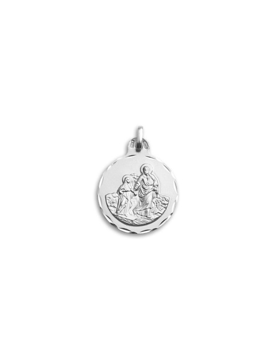 Medalha Patriarca São Joaquim em Prata - Compre Aqui