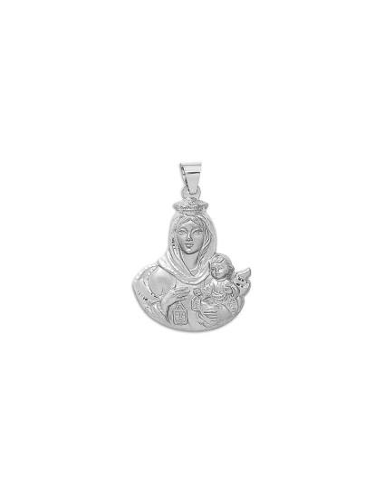 Medalha Virgem do Carmo em Prata de Lei | Joyeria Parejo