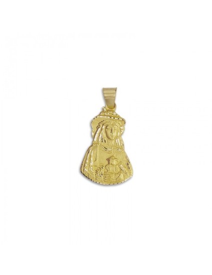 Medalla Virgen del Rocio Oro 18k - Compra Aquí