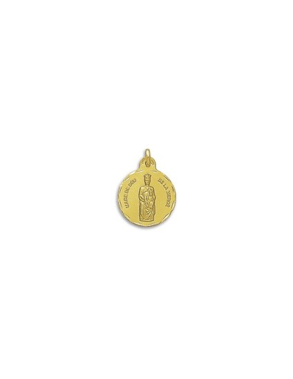 Medalla Virgen Merce Oro 18k Redonda - Compra Online