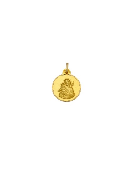 Medalla Redonda San Jose Oro 18k | Compra Ahora