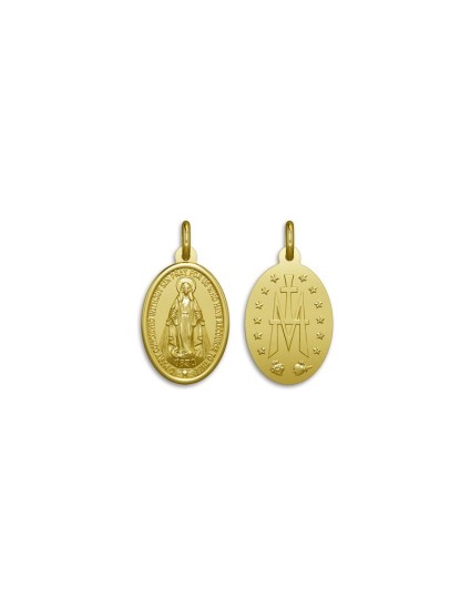 Medalla Virgen Milagrosa Oro 18k - Compra Aquí