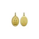 Medalla de la Virgen de la Milagrosa en Oro 18k