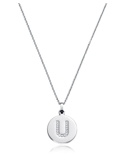 Collar Viceroy Fashion Letra U - Acero Inoxidable