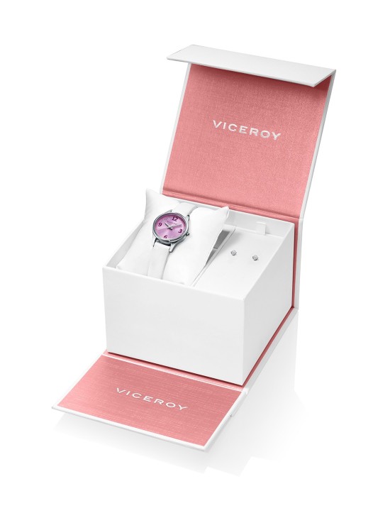 Reloj Viceroy Niña Pack 42404-75 + Pendientes Flor Perla | Joyería Parejo