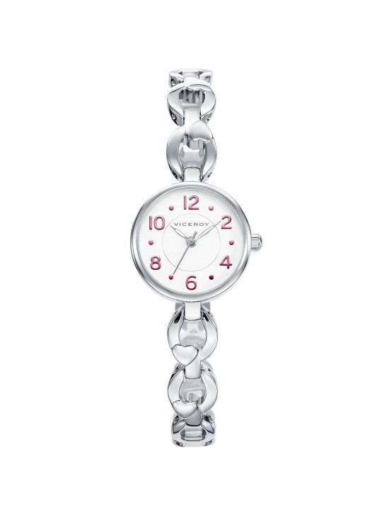 Conjunto Reloj Viceroy Menina Comunhão 40946-05 com Brincos Prata