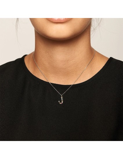 Collar P D Paola Letra J Plata 925MM | Joyería Parejo