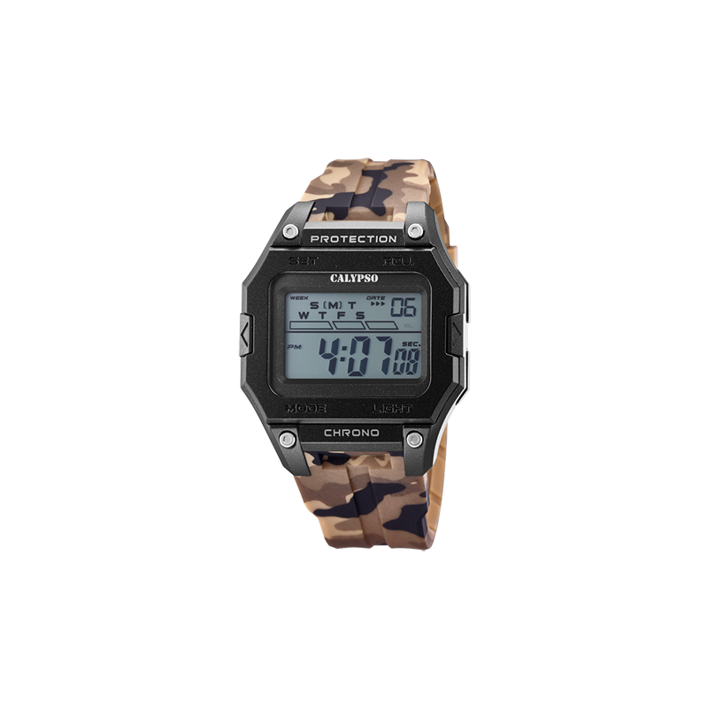 Reloj Calypso Hombre K5810/2 Camuflaje Digital - ¡Compra!