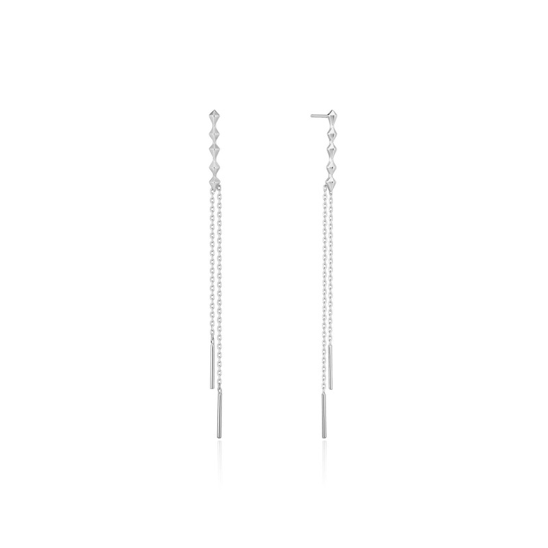 Pendientes Ania Haie Silver Spike Plata - Compra Aquí