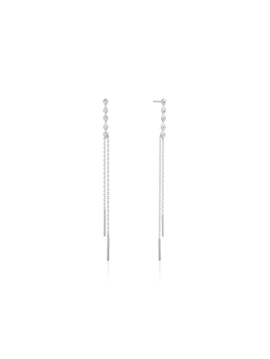 Pendientes Ania Haie Silver Spike Plata - Compra Aquí