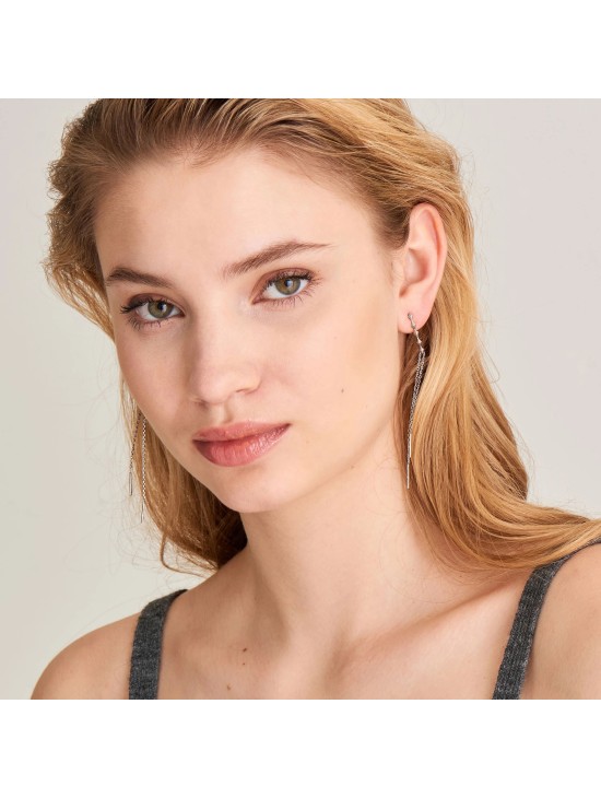 Pendientes Ania Haie Silver Spike Plata - Compra Aquí