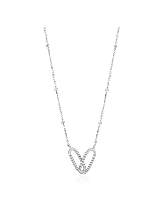Collar Ania Haie Silver Beaded Chain N021-01H Plata de Ley