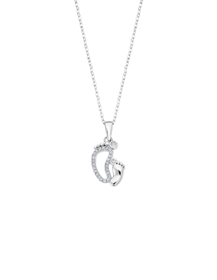 Collar Lotus Silver LP3236-1/1 Mujer | Joyería Parejo