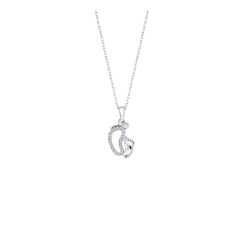 Collar Lotus Silver LP3236-1/1 Mujer | Joyería Parejo