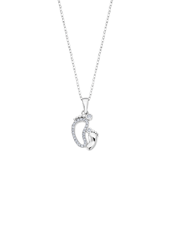 Collar Lotus Silver LP3236-1/1 Mujer | Joyería Parejo