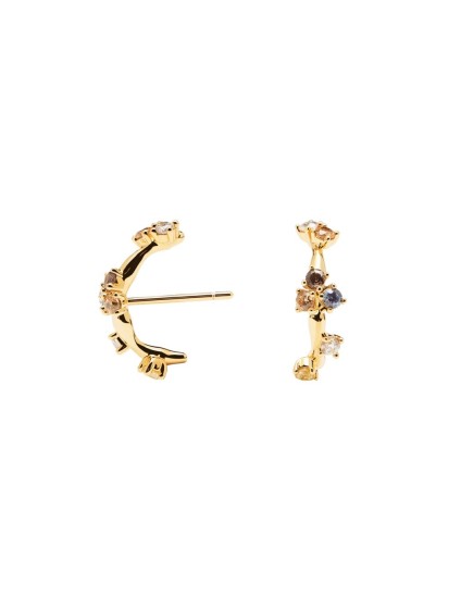 Pendientes PDPAOLA Zoe Plata Dorado - ¡Compra Aquí!