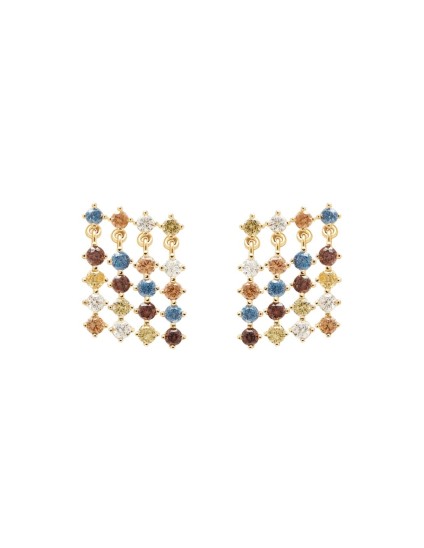 Pendientes PDPAOLA Willow Plata Dorado + Envío Gratis