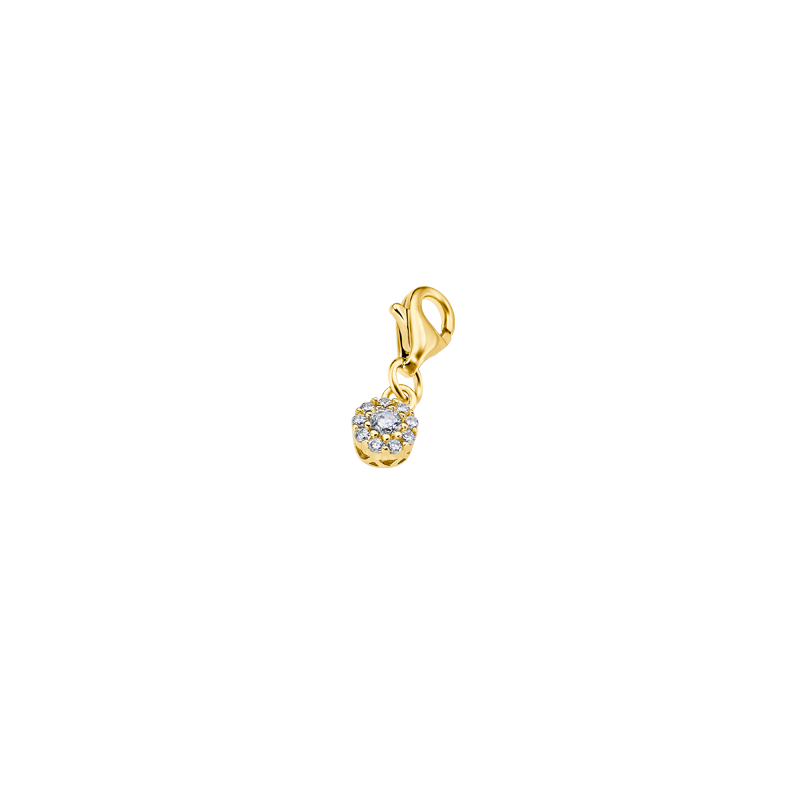 Charm Lotus Silver LP3223-5/2 Circonita | Joyería Parejo