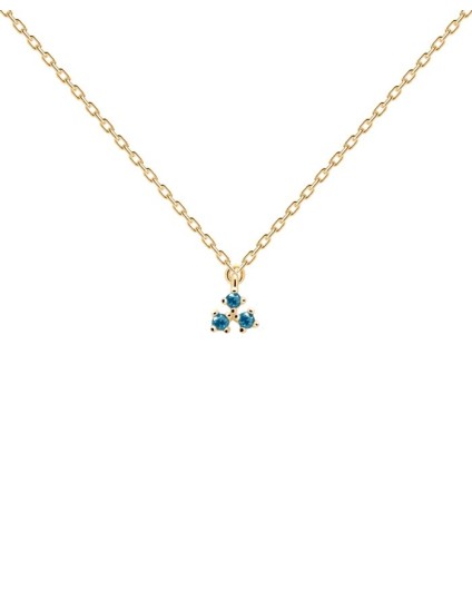 Collar PDPaola Daisy Plata 925MM Dorado | Joyería Parejo