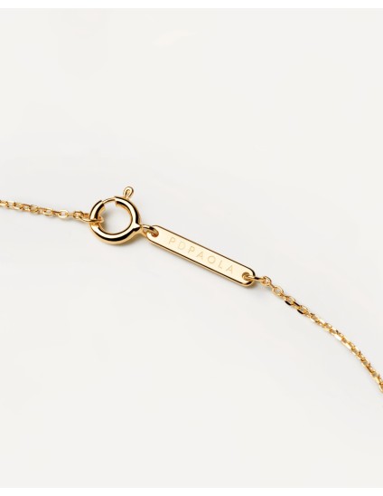 Collar PDPaola Daisy Plata 925MM Dorado | Joyería Parejo