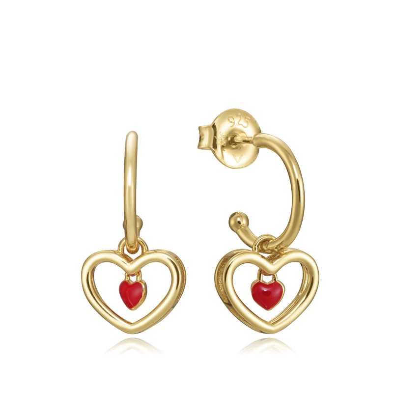 Pendientes Viceroy Fashion 13024E100-06 Cruz Corazones