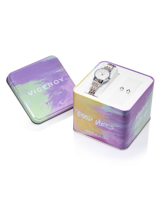 Reloj Viceroy Niña 42366-99 + Pendientes | Joyería Parejo